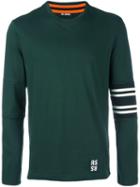 Raf Simons Sleeve Detail Sweatshirt, Men's, Size: Xl, Green, Cotton