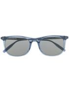 Montblanc Clear Frame Sunglasses - Blue