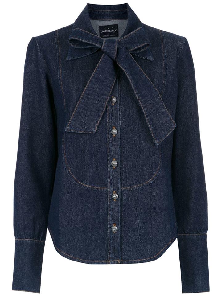 Andrea Bogosian Denim Shirt - Blue