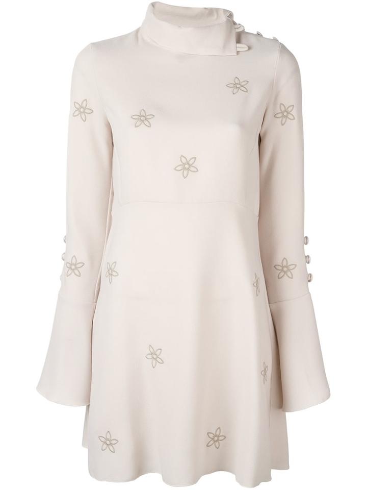 See By Chloé Embroidered Flower Dress