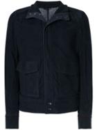 Dolce & Gabbana Perforated Detail Blouson - Blue