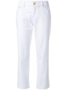 Michael Michael Kors Cropped Mid-rise Jeans - White