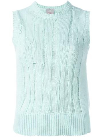 Eggs Sleeveless Knit Top