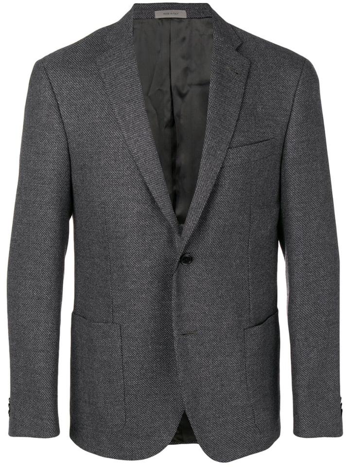 Corneliani Classic Fitted Blazer - Grey