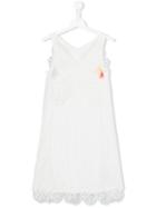 Chloé Kids - Lace Butterfly Sundress - Kids - Cotton/viscose - 14 Yrs, White
