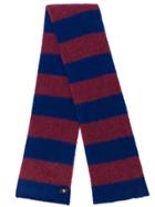Ps By Paul Smith Striped Knitted Scarf - Blue