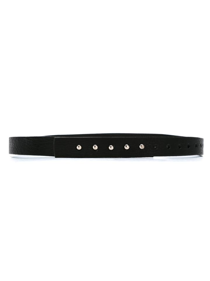À La Garçonne Leather Belt - Black