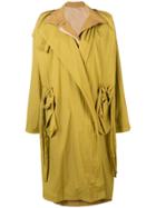 Nehera Two-piece Oversized Trench Coat - Yellow & Orange