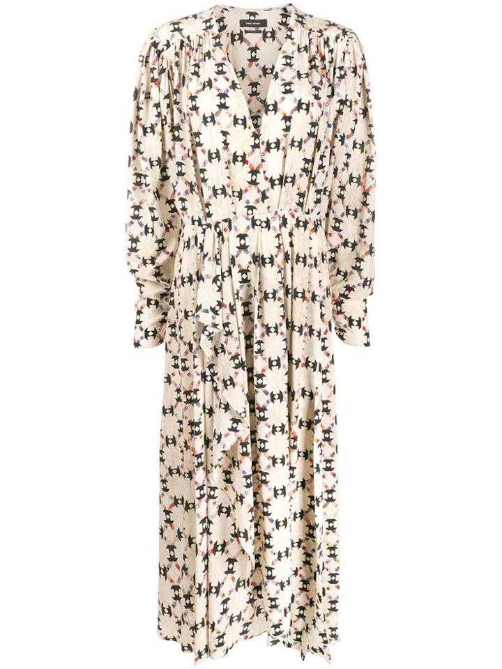 Isabel Marant Blaine Dress - Neutrals