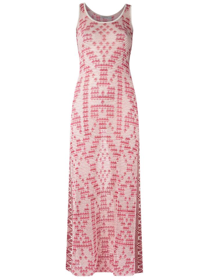Cecilia Prado - Knit Maxi Dress - Women - Acrylic/lurex/viscose - P, White, Acrylic/lurex/viscose