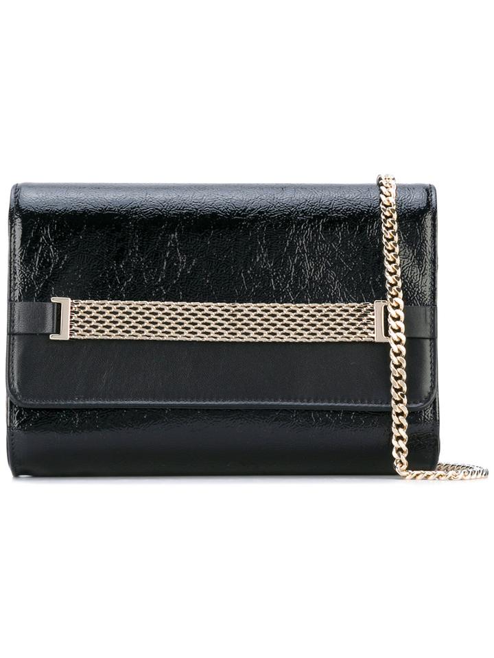 Lanvin - Flap Chain Shoulder Bag - Women - Lamb Skin - One Size, Black, Lamb Skin