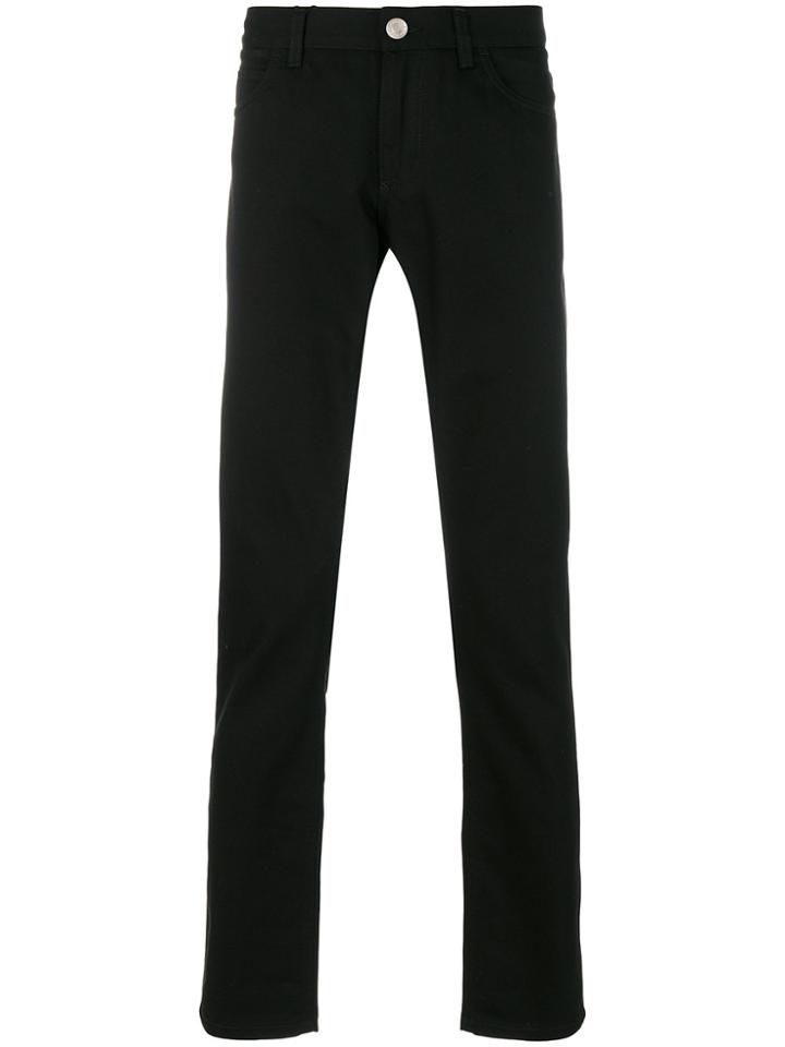 Dolce & Gabbana Straight Leg Jeans - Black