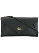 Vivienne Westwood - Envelope Clutch - Women - Calf Leather - One Size, Black, Calf Leather
