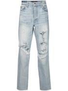 Amiri Distressed Denim Jeans - Blue
