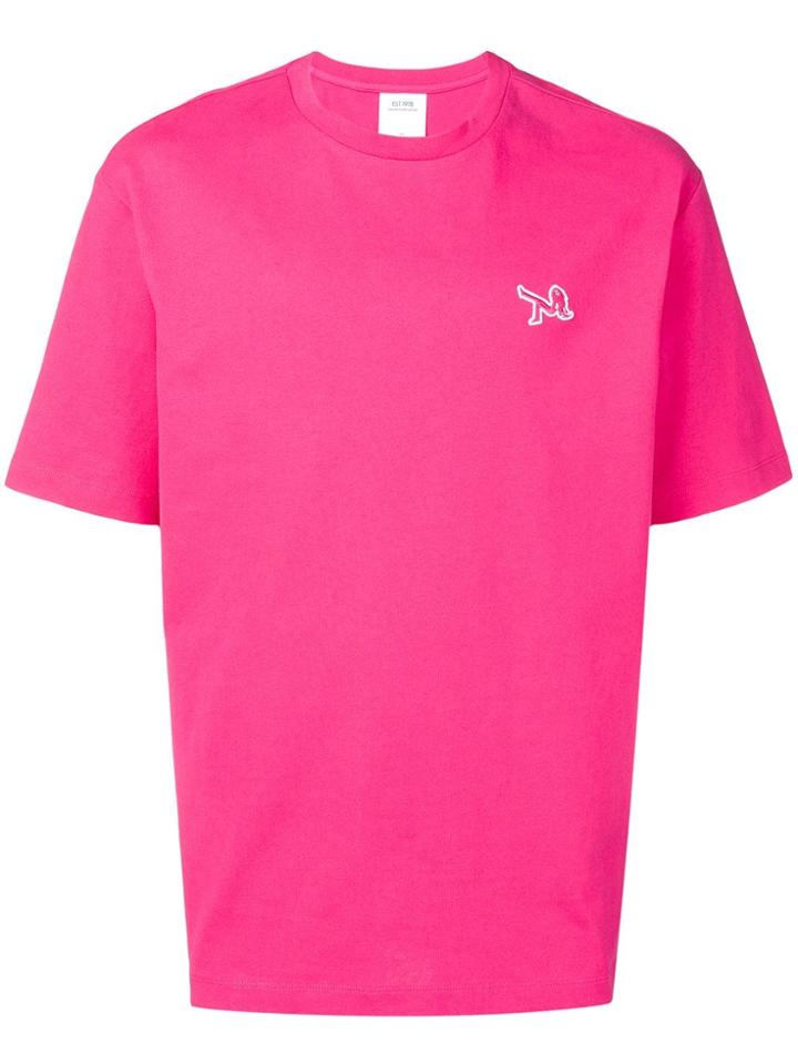 Calvin Klein Jeans Est. 1978 Embroidered Logo T-shirt - Pink