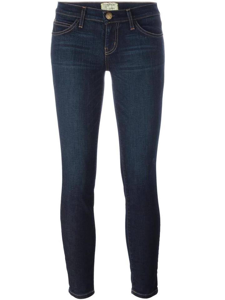 Current/elliott 'the Stiletto' Skinny Jeans, Women's, Size: 30, Blue, Cotton/polyester/spandex/elastane