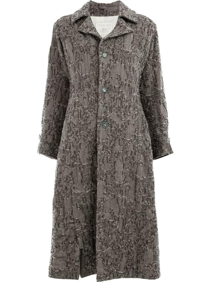 Renli Su Single Breasted Coat - Grey