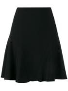 Stella Mccartney A-line Skirt, Women's, Size: 42, Black, Viscose/acetate/spandex/elastane