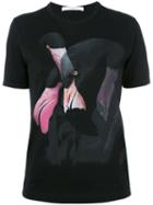 Givenchy Flamingo Print T-shirt, Women's, Size: Large, Black, Cotton