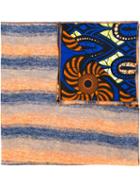 Junya Watanabe Comme Des Garçons Man Striped And Patterned Reversible Scarf