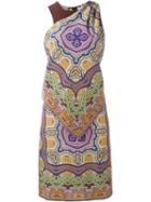 Etro Arabesque Print Dress, Women's, Size: 42, Silk