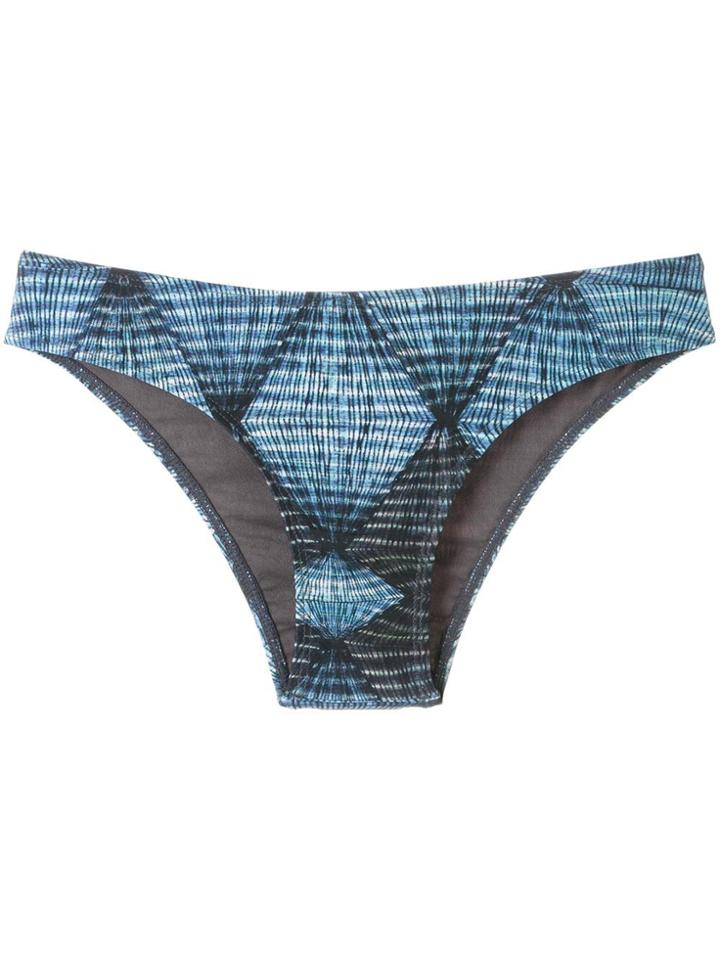 Lygia & Nanny Printed Bikini Briefs - Blue