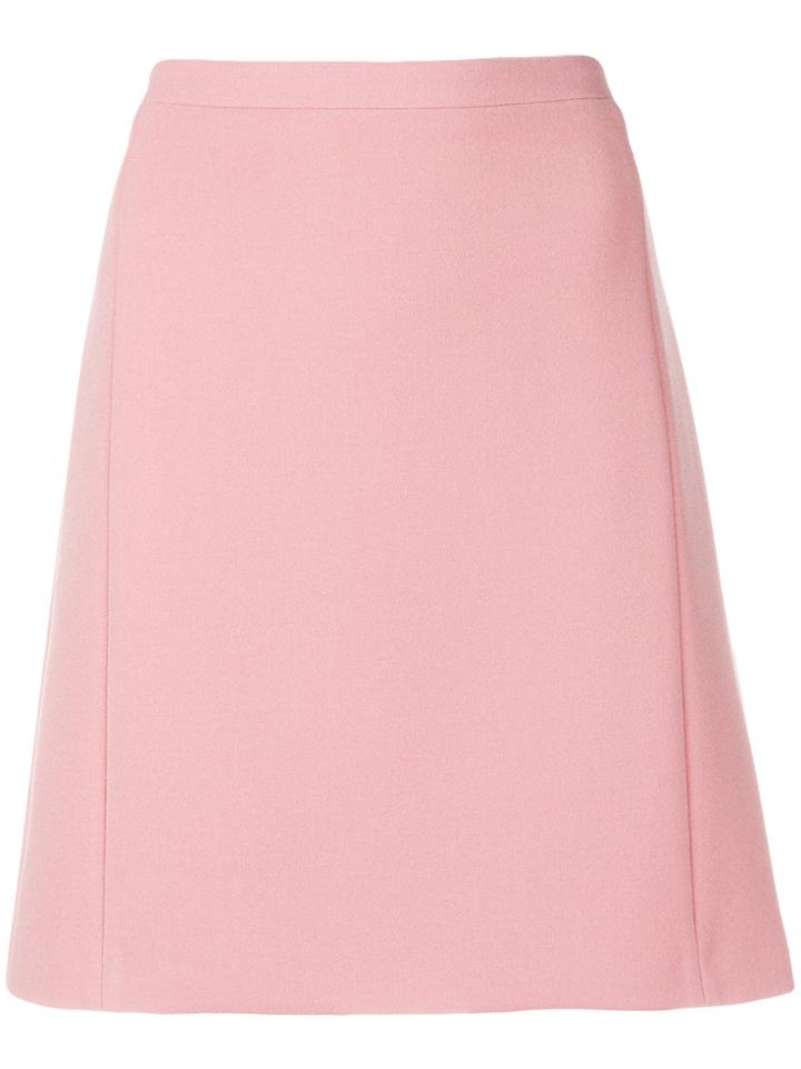 Blumarine Short Fitted Skirt - Pink & Purple