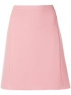 Blumarine Short Fitted Skirt - Pink & Purple