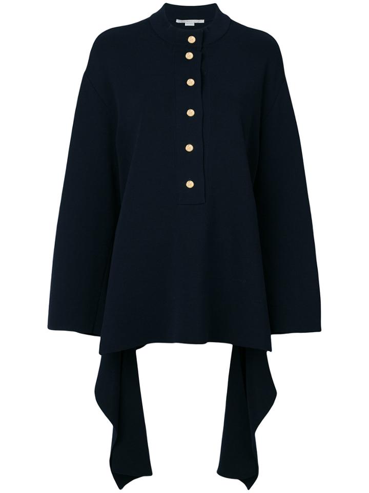 Stella Mccartney Knit Buttoned Top - Blue