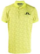 J.lindeberg Logo Print Polo Shirt - Yellow