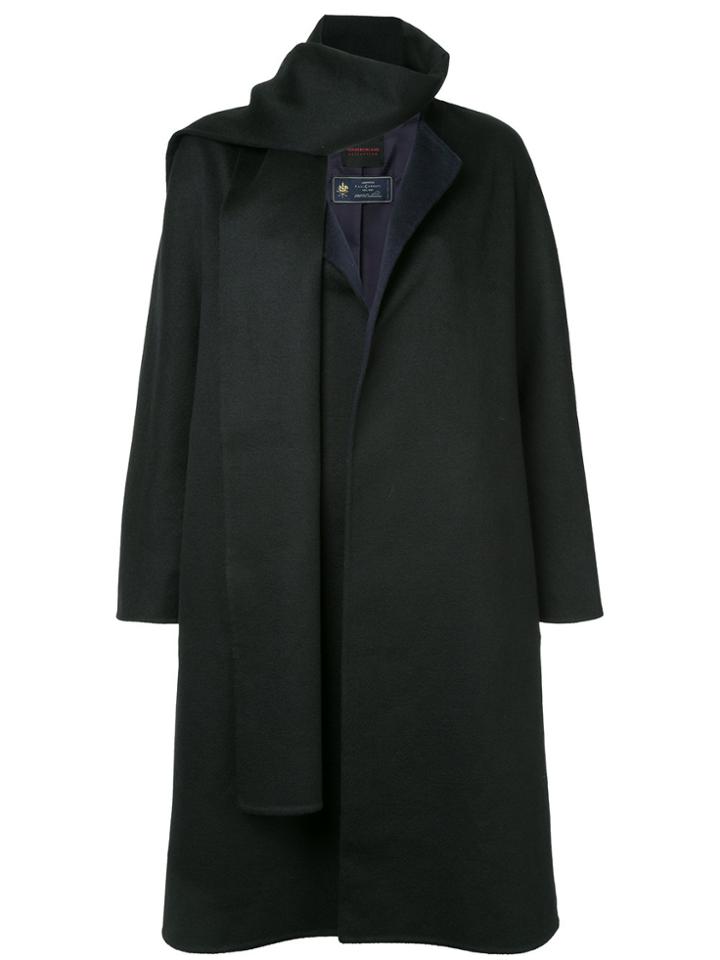 Tomorrowland Oversized Coat - Black