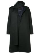 Tomorrowland Oversized Coat - Black