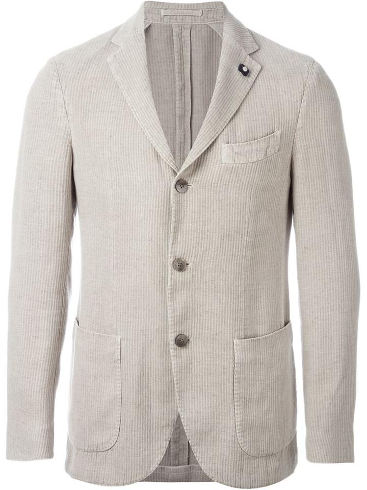 Lardini Ribbed Blazer