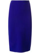 Diane Von Furstenberg Knee Length Pencil Skirt - Blue