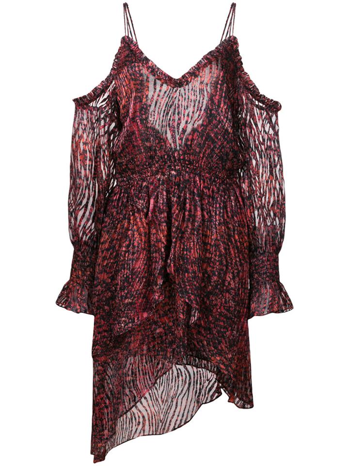Iro Asymmetric Hem Dress - Black