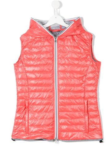 Duvetica Kids - Padded Vest - Kids - Cotton/feather Down/polyamide - 2 Yrs, Yellow/orange