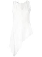Dondup Listera Top, Women's, Size: 38, White, Elastodiene/acetate/cupro/viscose