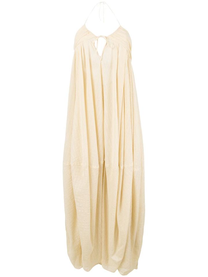 Jacquemus Oversized Halter-neck Dress - Neutrals