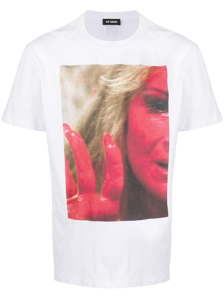 Raf Simons Red Mama T-shirt - White