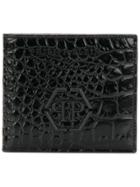 Philipp Plein Embossed Billfold Wallet - Black