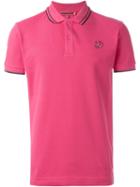 Mcq Alexander Mcqueen 'swallow' Polo Shirt, Men's, Size: Xl, Pink/purple, Cotton