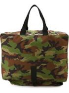 Comme Des Garçons Shirt Camouflage Holdall, Green, Nylon