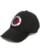 Alexander Mcqueen Skull Logo Patch Baseball Cap - Black