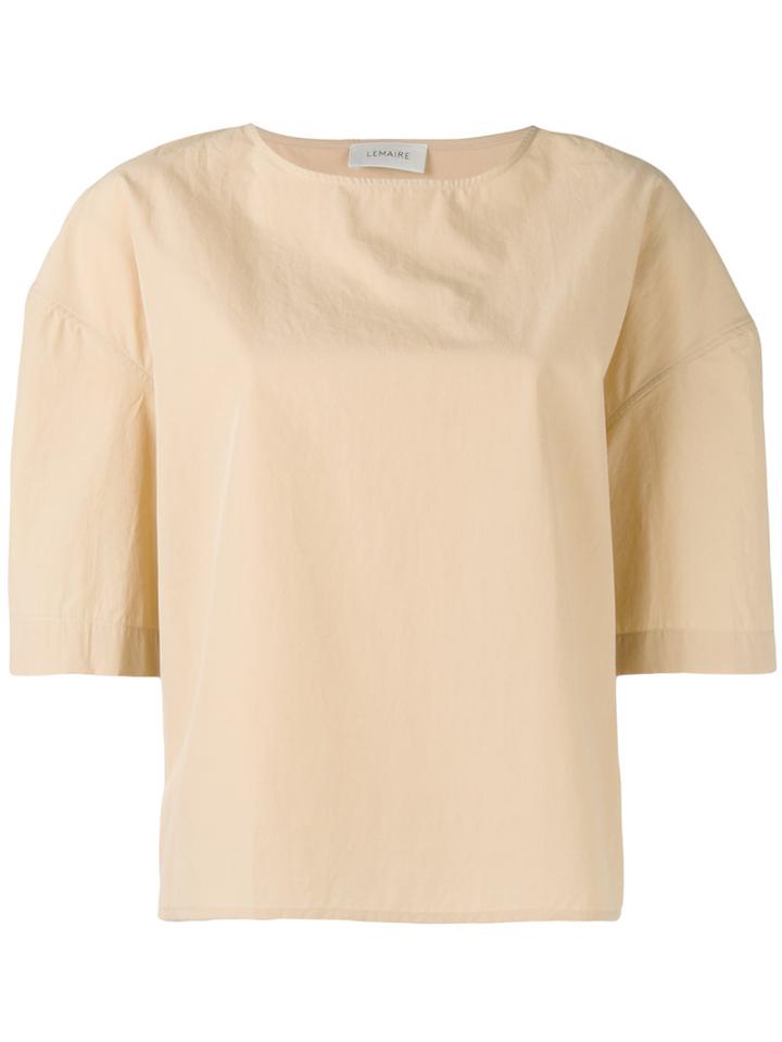Lemaire - Classic Top - Women - Cotton - 40, Nude/neutrals, Cotton
