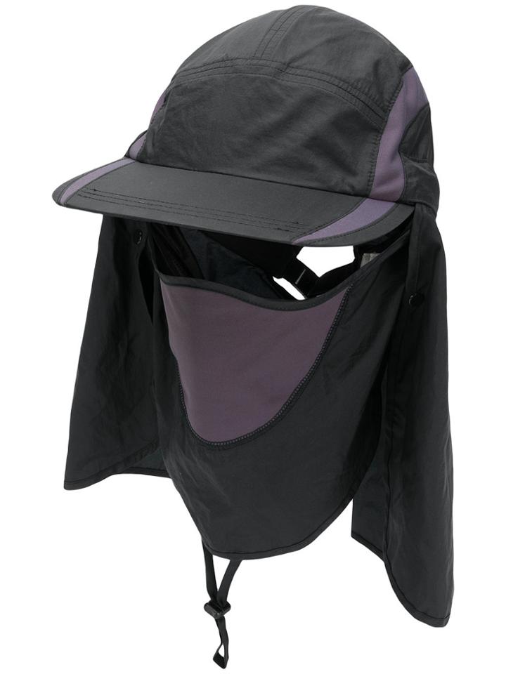 Reebok Cap With Head And Face Covering - Black