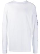 Paterson. Logo Print Sweatshirt - White
