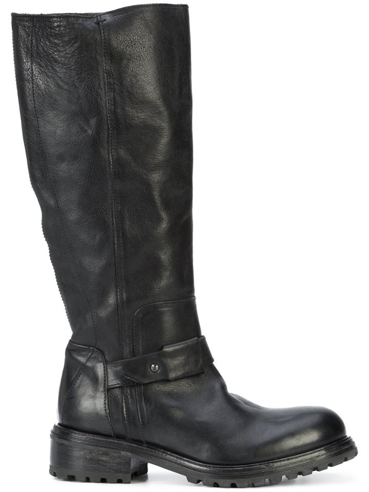 Moma Pull-on Boots - Black