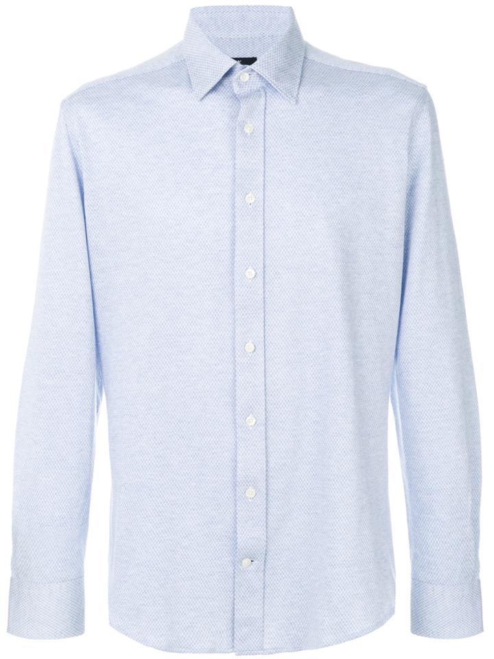 Hackett Formal Fitted Shirt - Blue