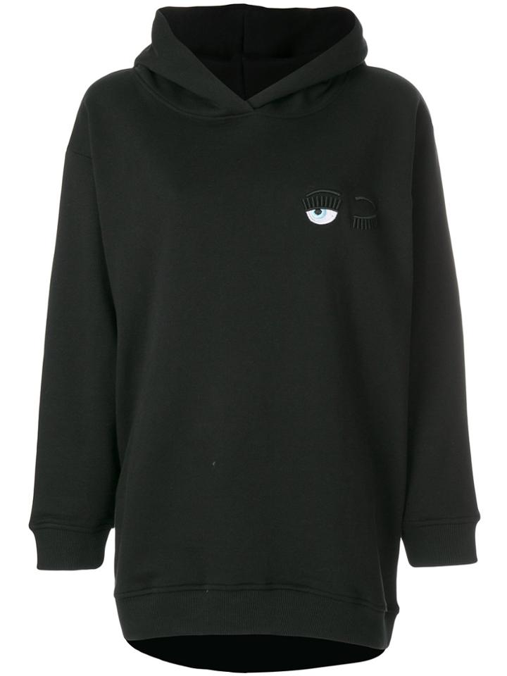Chiara Ferragni Flirting Hooded Sweatshirt - Black