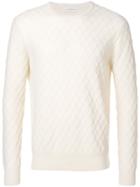 Ballantyne Classic Knitted Sweater - White